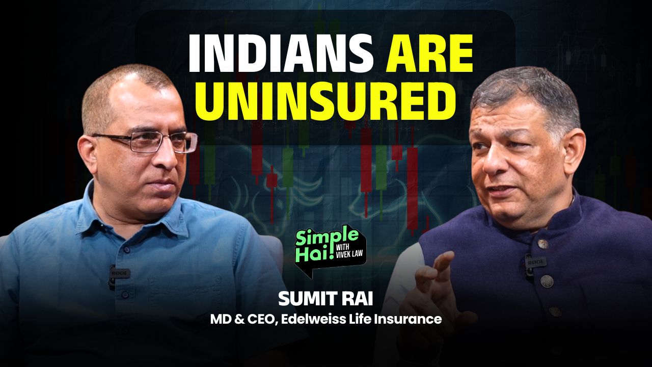 Vivek Law, speaks with Sumit Rai, MD & CEO of Edelweiss Life Insurance, to decode the role of life insurance in building financial clarity and long-term security.
